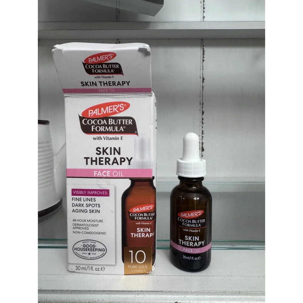 Palmers Cocoa Butter Formula Skin Therapy‎ Face Oil with Retinol Vitamin C 1oz